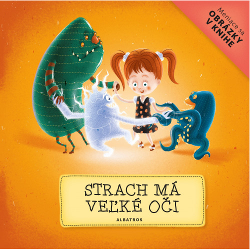 Detská kniha Strach má veľké oči