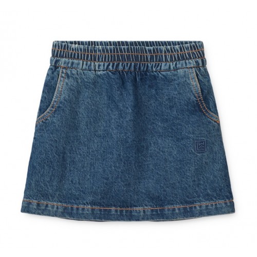 Liewood sukňa Janis- Medium blue denim